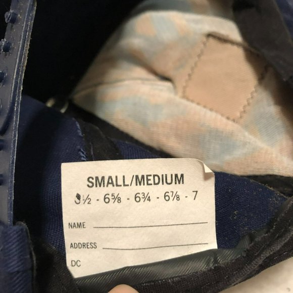 VTG CUB SCOUTS OF AMERICA HAT CAP SNAPBACK ADJUSTABLE MADE IN USA NAVY BLUE BOYS - Picture 4 of 4